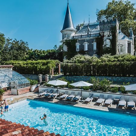 Chateau Belle Epoque - Chambres D'Hotes & Gites Linxe Bagian luar foto