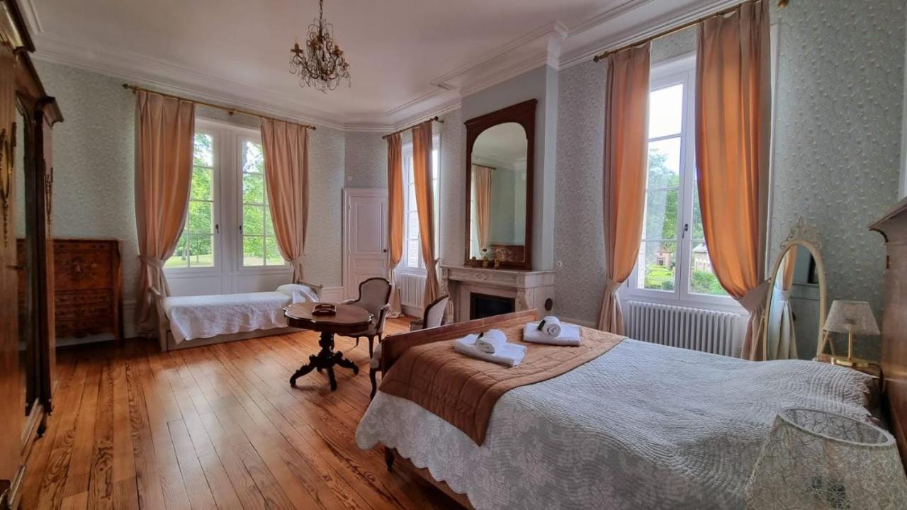 Chateau Belle Epoque - Chambres D'Hotes & Gites Linxe Bagian luar foto