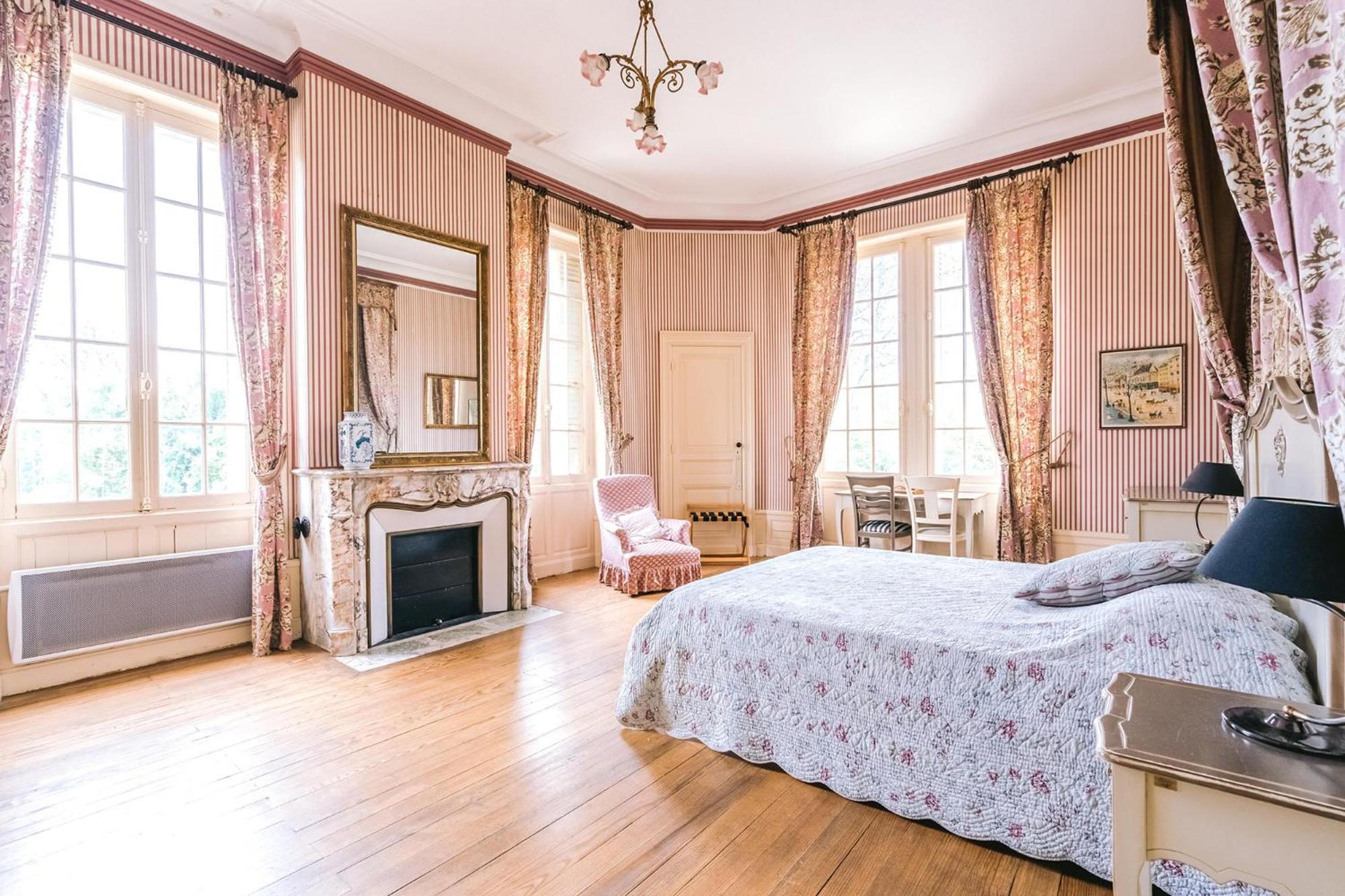 Chateau Belle Epoque - Chambres D'Hotes & Gites Linxe Ruang foto