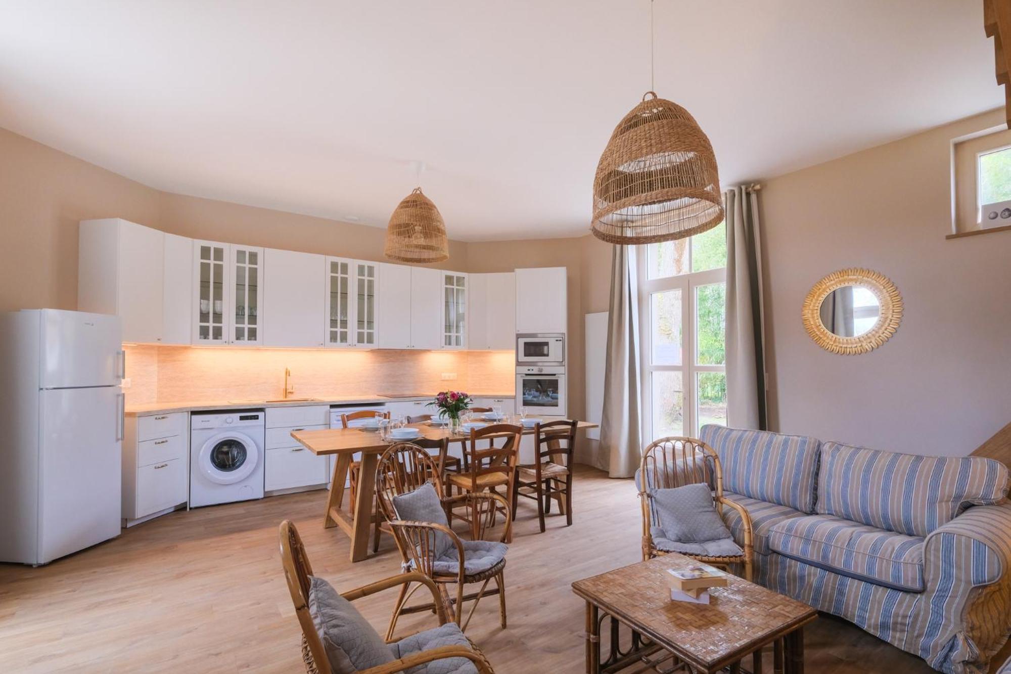 Chateau Belle Epoque - Chambres D'Hotes & Gites Linxe Bagian luar foto